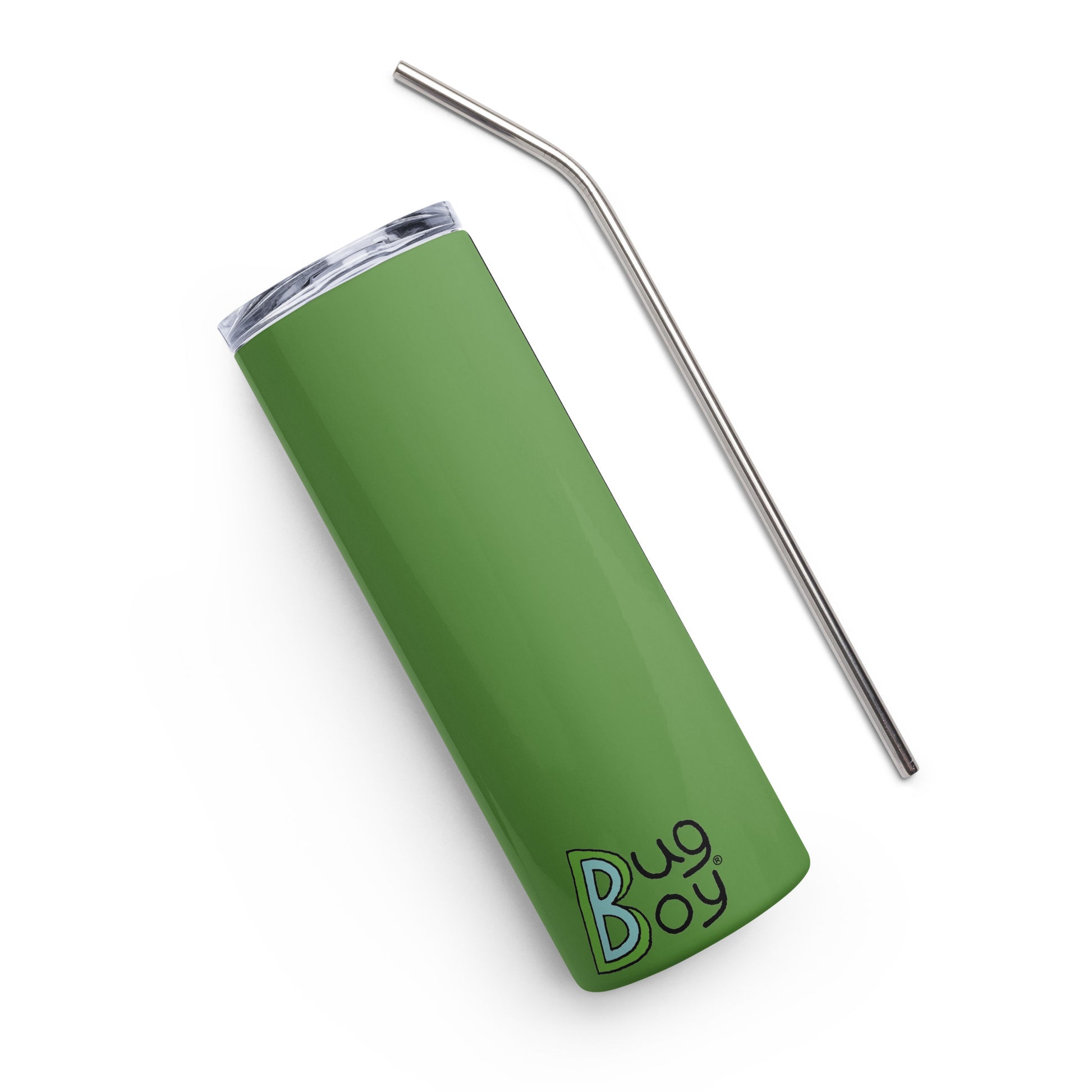 Back view of The Bug Mug- Stainless Steel Tumbler that resembles Bug Buy - From The Bug Bungalow