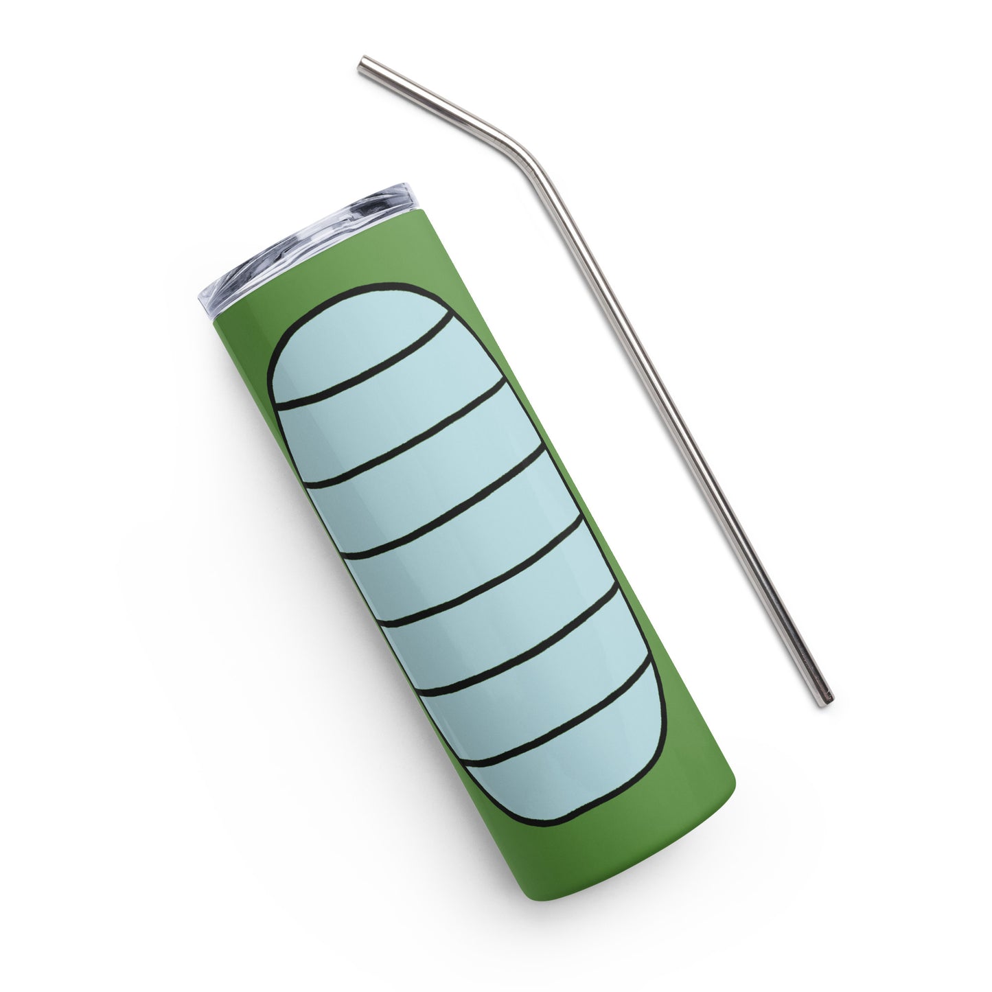 The Bug Mug- Stainless Steel Tumbler that resembles Bug Buy Reuseable Straw Included - From The Bug Bungalow