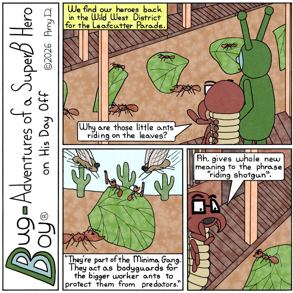 Feb. 21st, 2026: Leafcutter - Bug Boy® Comics from The Bug Bungalow ...
