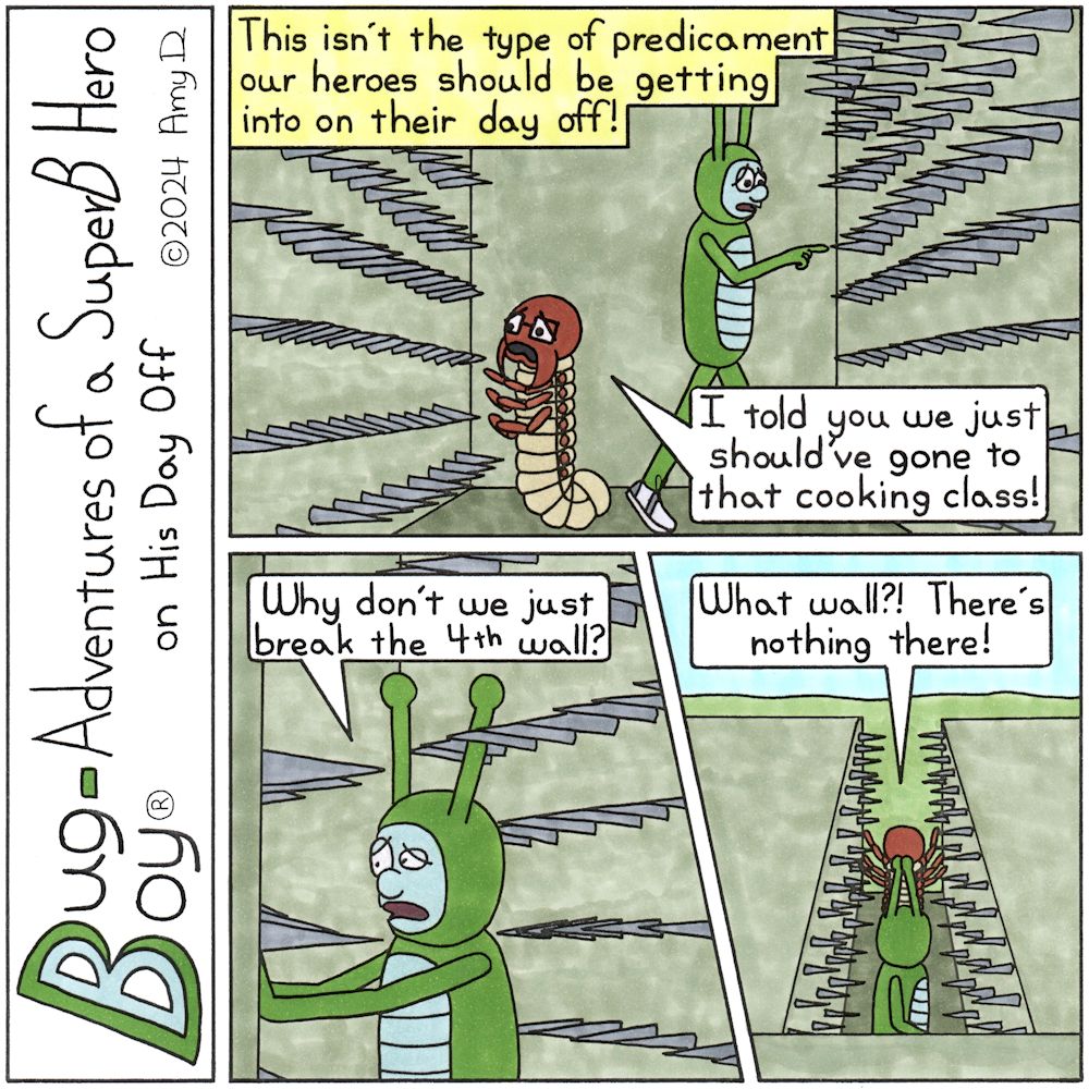 Sep. 21st, 2024: Spiked Walls - Bug Boy® Comics from The Bug Bungalow ...