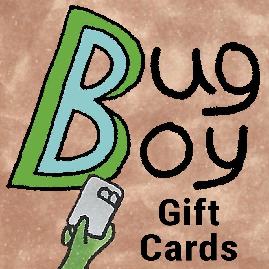 Bug Boy® Gift Cards from The Bug Bungalow, Home of Bug Boy Comics
