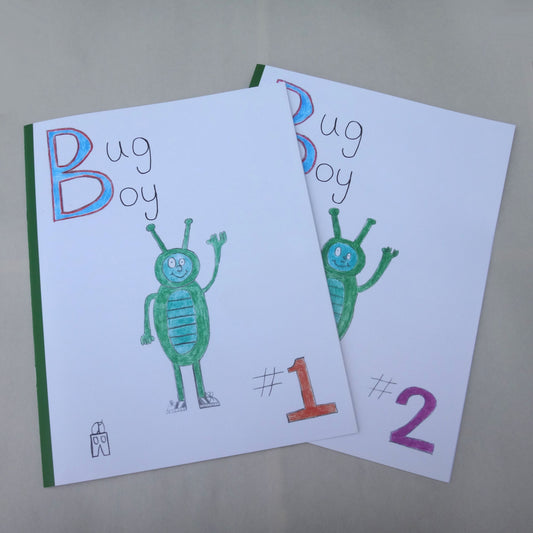 Original Bug Boy® Comic Books 1 & 2 21st Anniversary Reprint