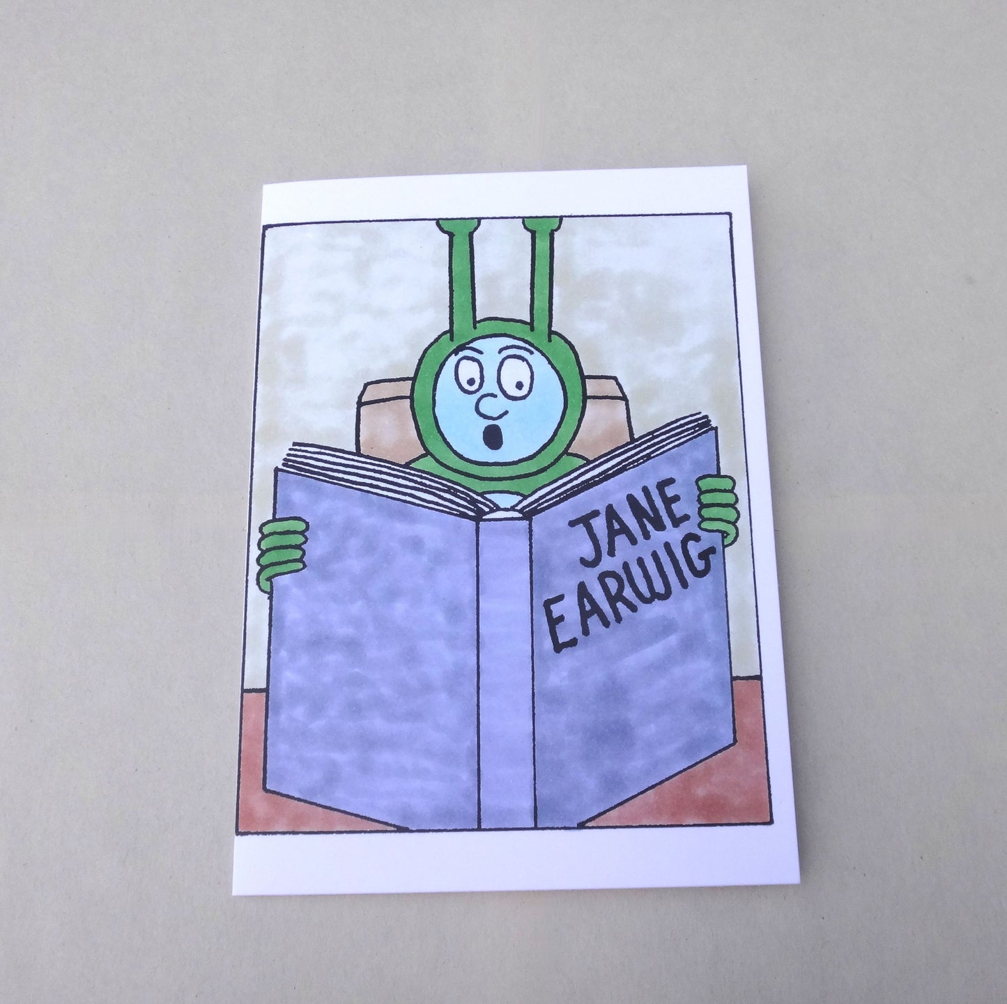 Bug Boy® Blank Greeting Cards (2+2 Panels)