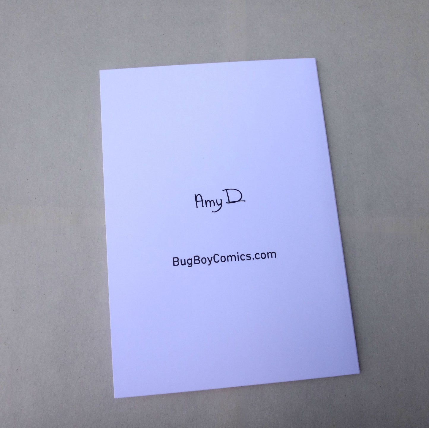 Bug Boy® Blank Greeting Cards (2+2 Panels)