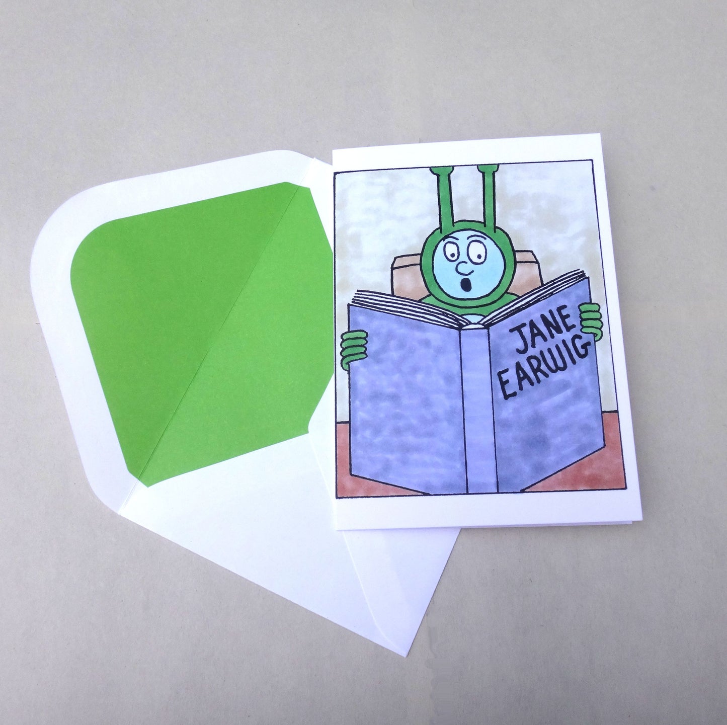 Bug Boy® Blank Greeting Cards (2+2 Panels)