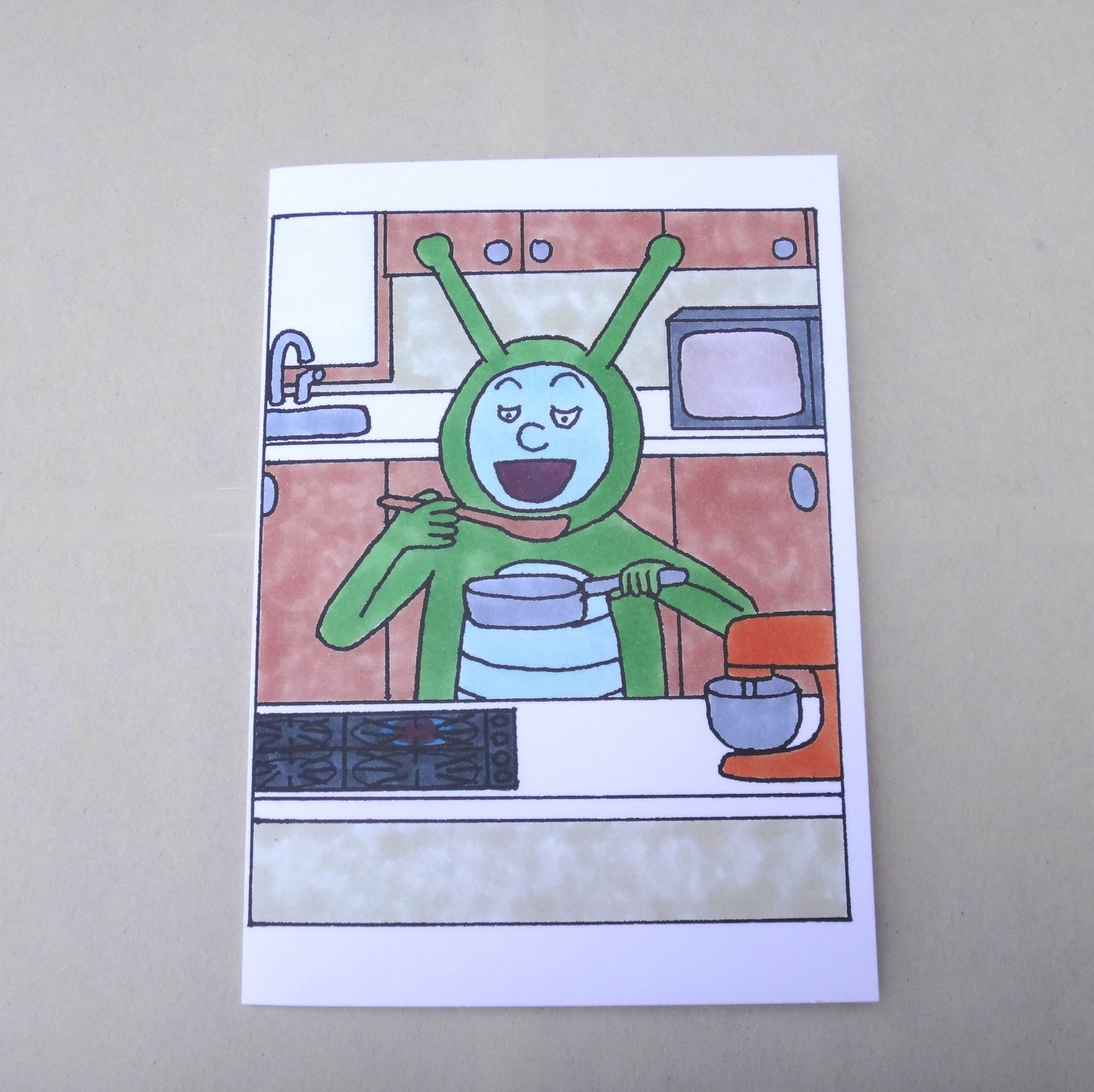 Bug Boy® Blank Greeting Cards (2+2 Panels)