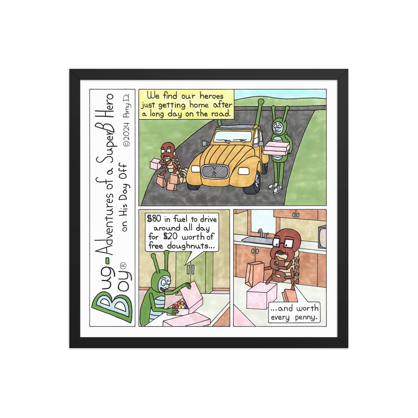 Doughnut - Comic Strip Prints - June 8th, 2024