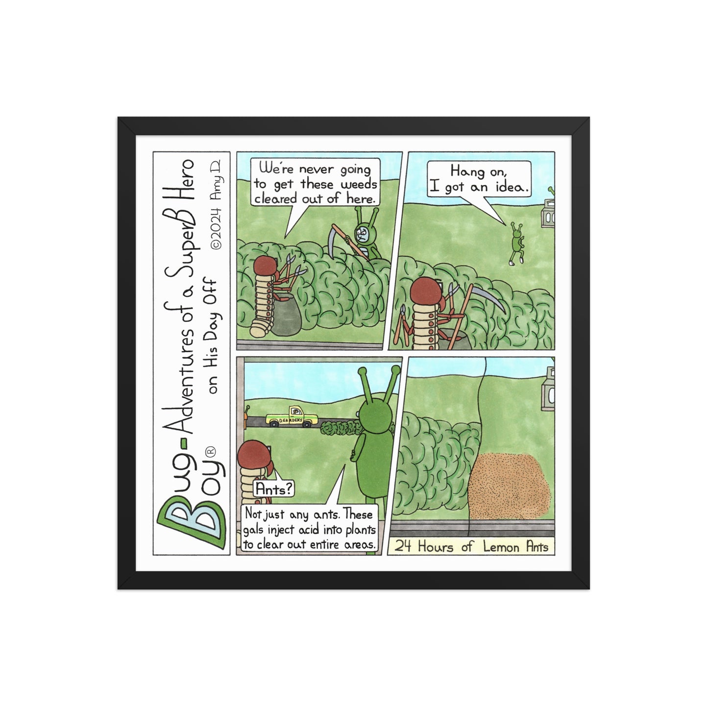 Lemon Ants - Comic Strip Prints - June 15th, 2024