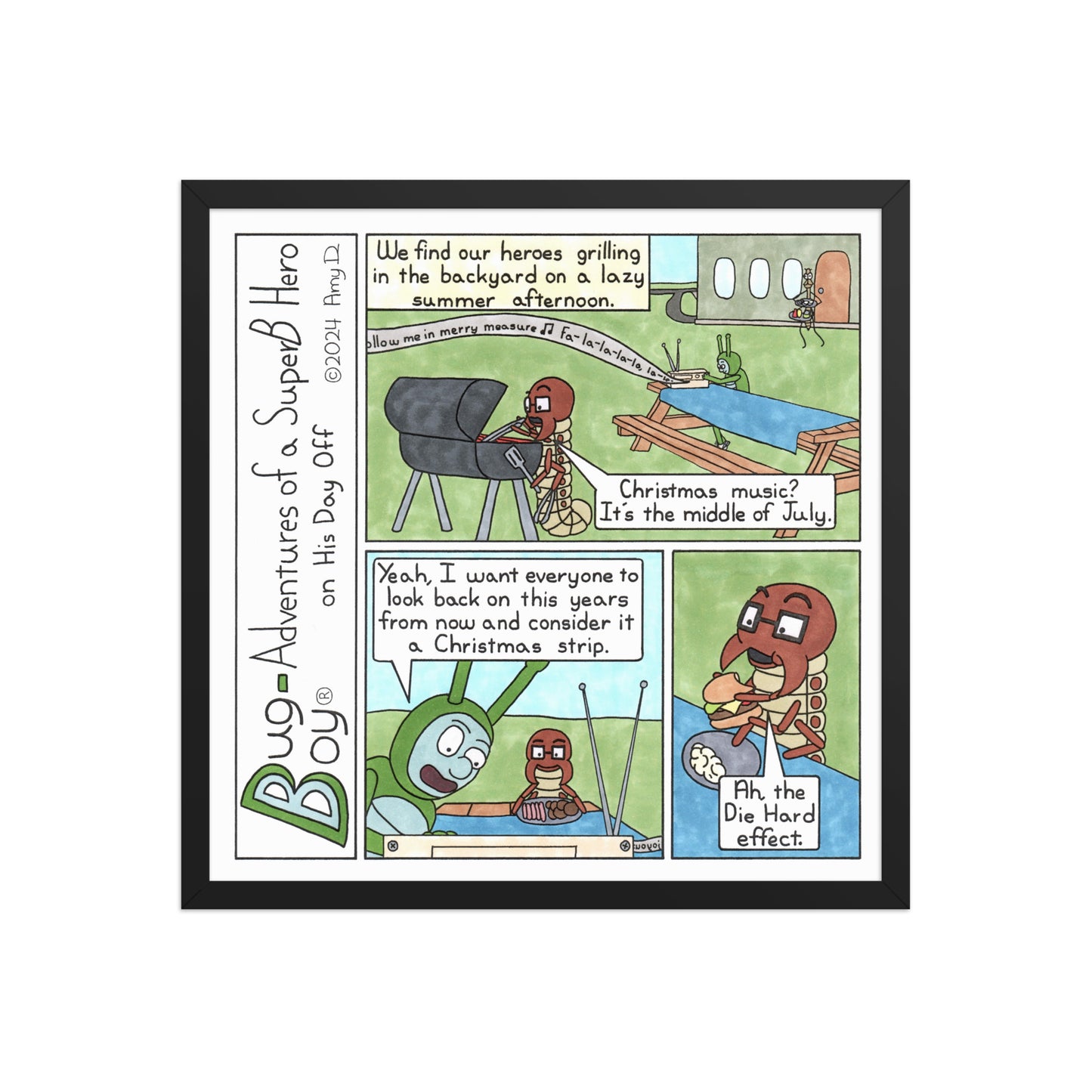 Christmas in July - Comic Strip Prints - July 27th, 2024