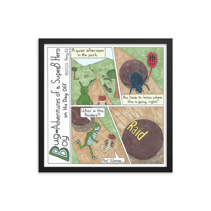 Oh.....Dung Beetle - Comic Strip Prints