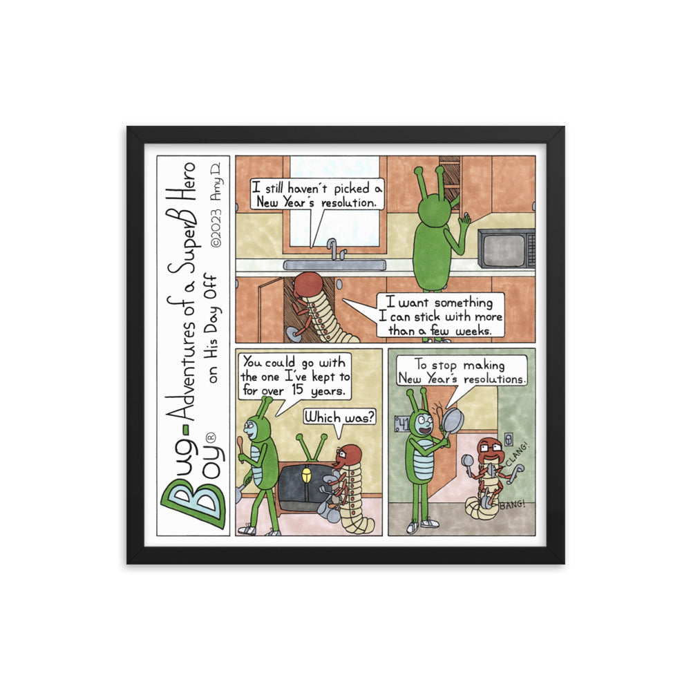 Resolution - Comic Strip Prints - Dec. 30th, 2023