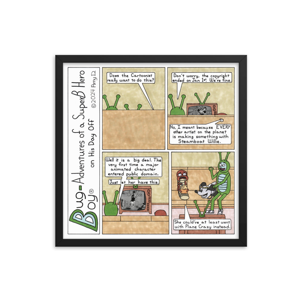 Steamboat - Comic Strip Prints - Jan. 6th, 2024