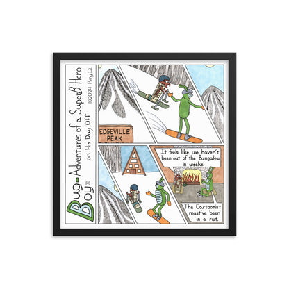 Ski Board - Comic Strip Prints - Jan. 27th, 2024