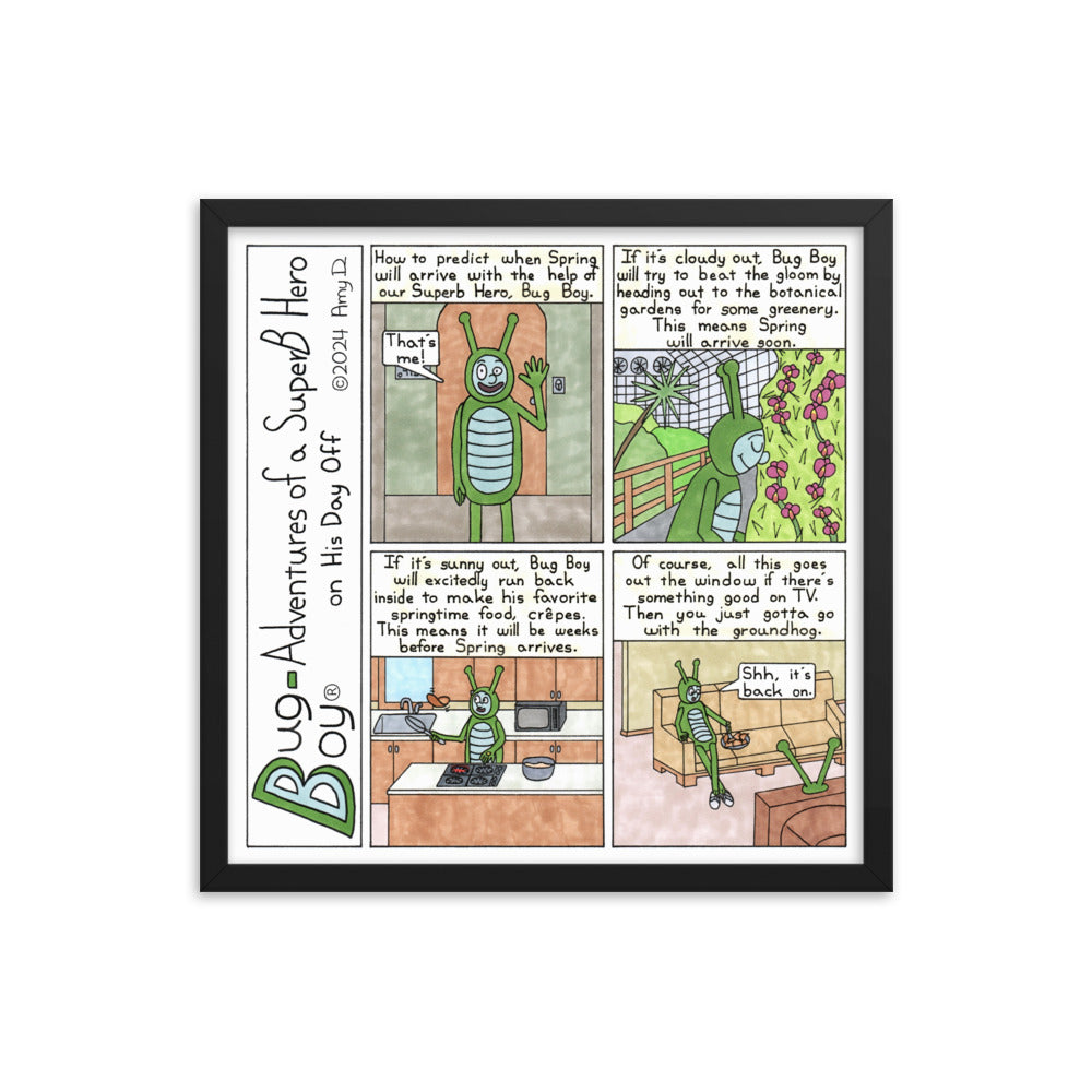 Spring is Coming - Comic Strip Prints - Feb. 3rd, 2024