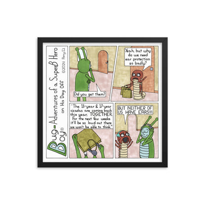 Cicadas - Comic Strip Prints - Apr. 27th, 2024