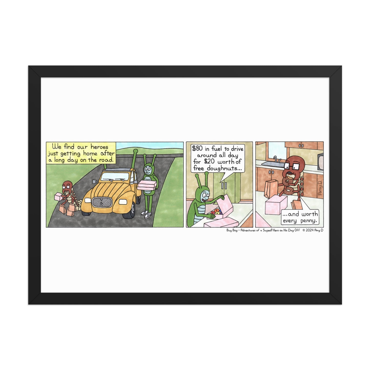 Doughnut - Comic Strip Prints - June 8th, 2024