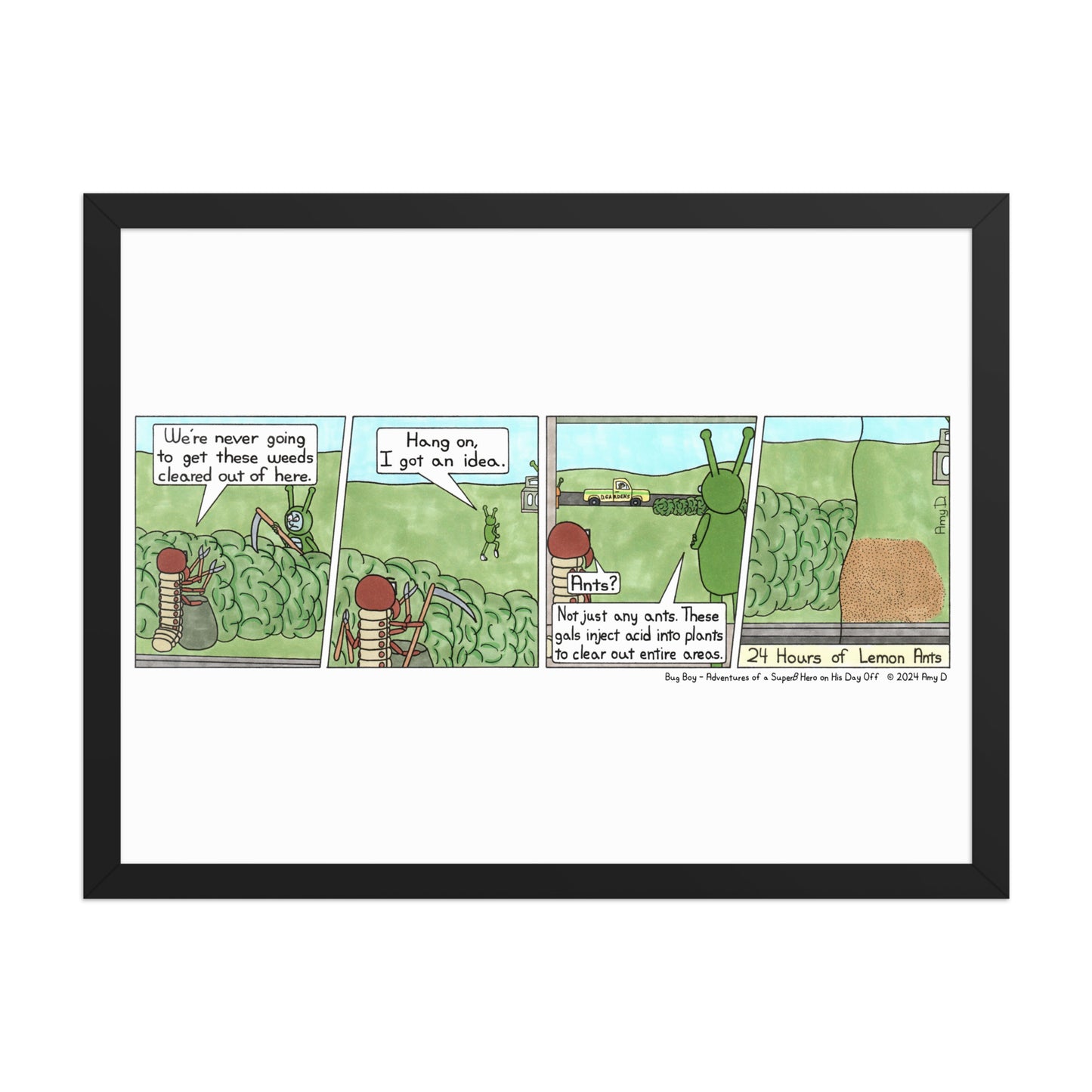 Lemon Ants - Comic Strip Prints - June 15th, 2024