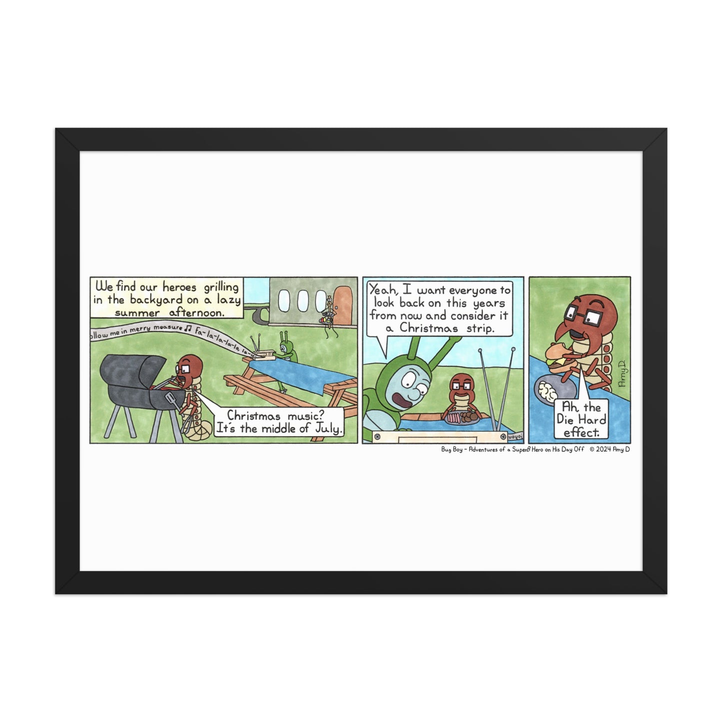 Christmas in July - Comic Strip Prints - July 27th, 2024