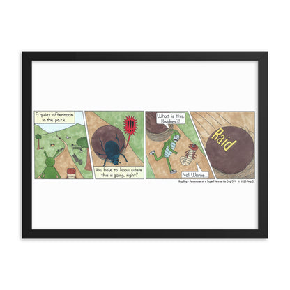 Oh.....Dung Beetle - Comic Strip Prints