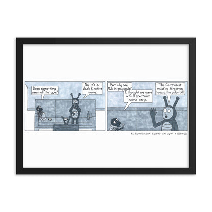 Black & White - Comic Strip Prints