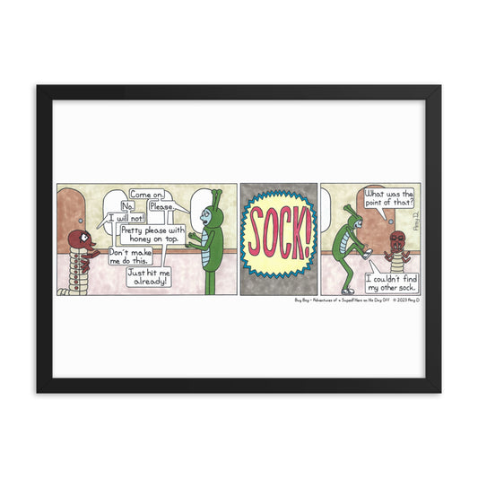 Sock - Comic Strip Prints