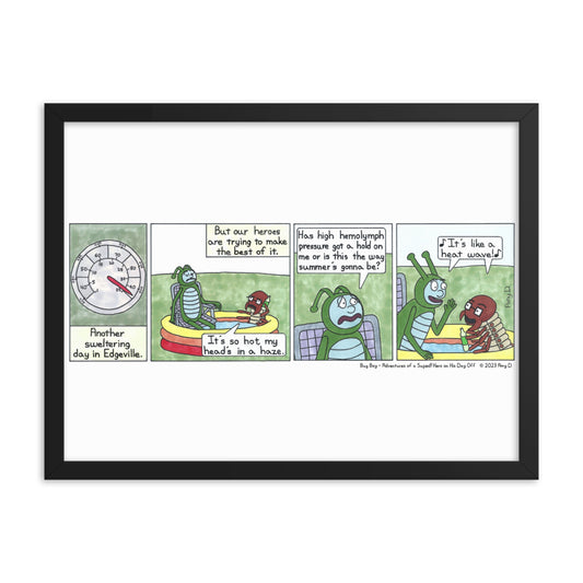 Heat Wave - Comic Strip Prints