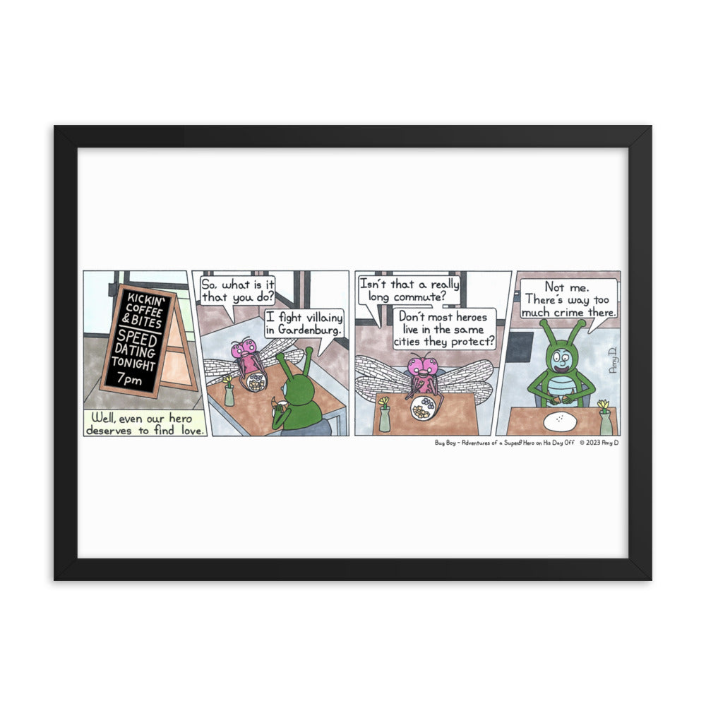 Speed Date - Comic Strip Prints