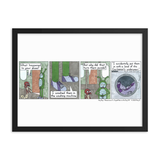 Purple Laundry - Comic Strip Prints - Sep. 30th, 2023