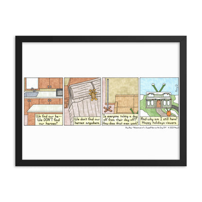 Where is Everyone? - Comic Strip Prints - Dec. 23rd, 2023