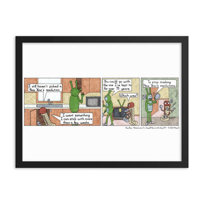 Resolution - Comic Strip Prints - Dec. 30th, 2023