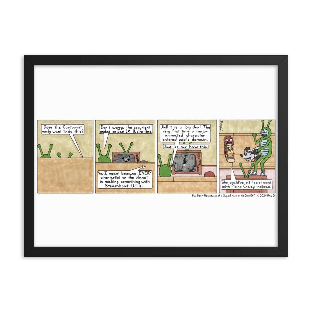 Steamboat - Comic Strip Prints - Jan. 6th, 2024