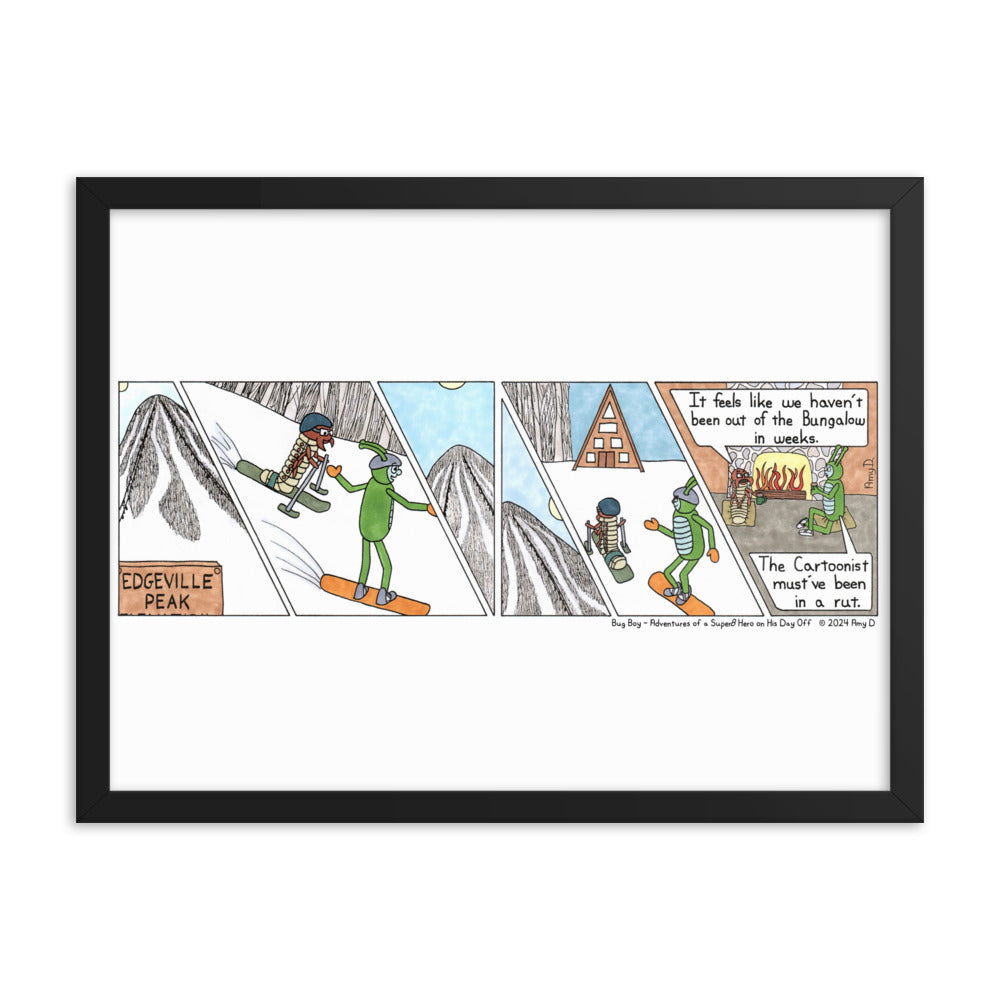 Ski Board - Comic Strip Prints - Jan. 27th, 2024