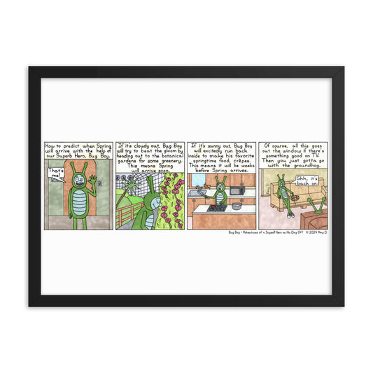 Spring is Coming - Comic Strip Prints - Feb. 3rd, 2024