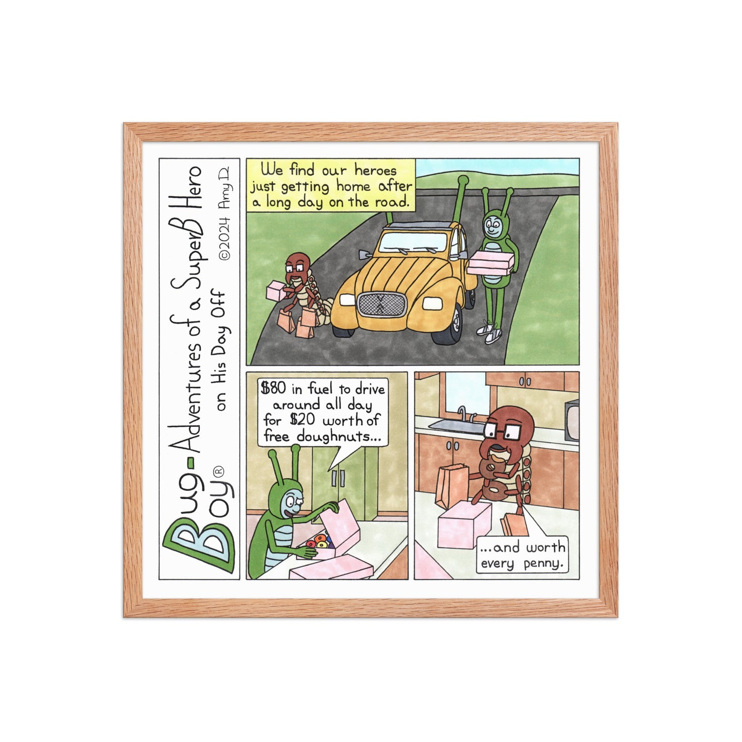 Doughnut - Comic Strip Prints - June 8th, 2024