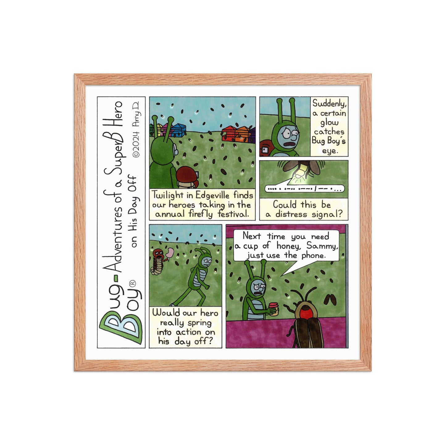 Morse Code - Comic Strip Prints - June 22nd, 2024