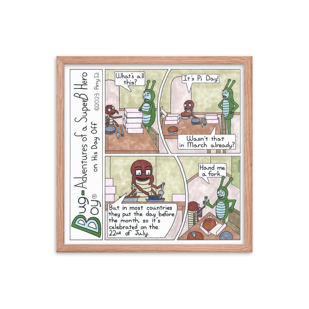 Pi(e) Day - Comic Strip Prints