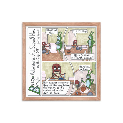 Pi(e) Day - Comic Strip Prints