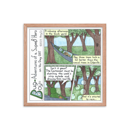 Trees - Comic Strip Prints