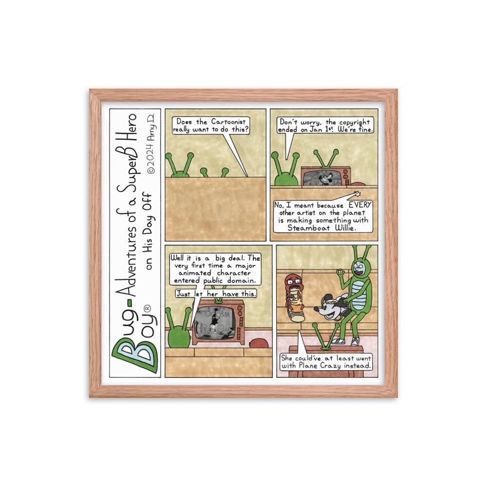 Steamboat - Comic Strip Prints - Jan. 6th, 2024