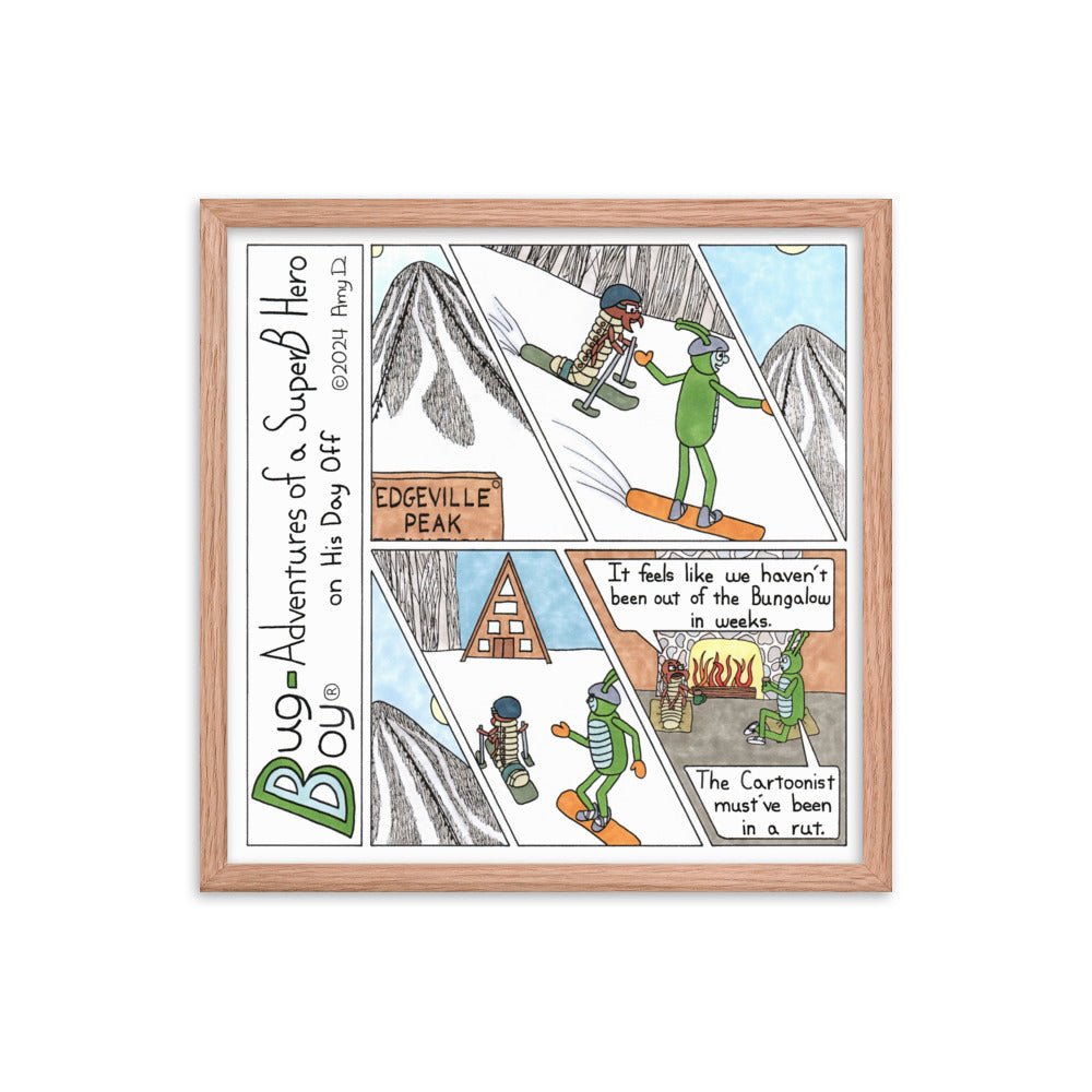 Ski Board - Comic Strip Prints - Jan. 27th, 2024