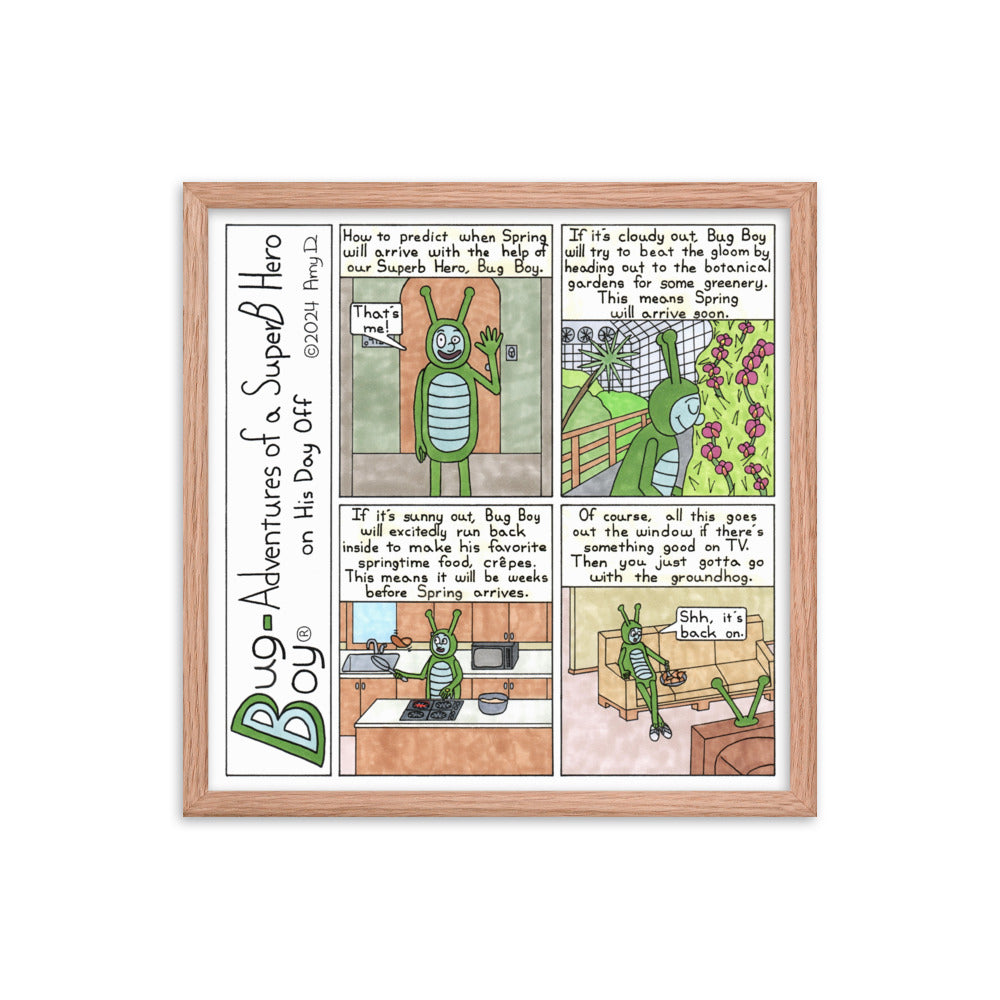 Spring is Coming - Comic Strip Prints - Feb. 3rd, 2024