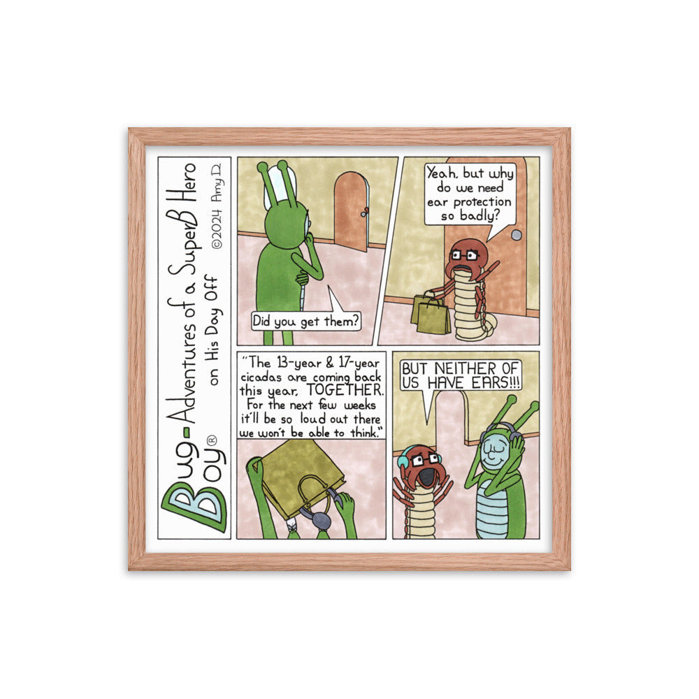 Cicadas - Comic Strip Prints - Apr. 27th, 2024