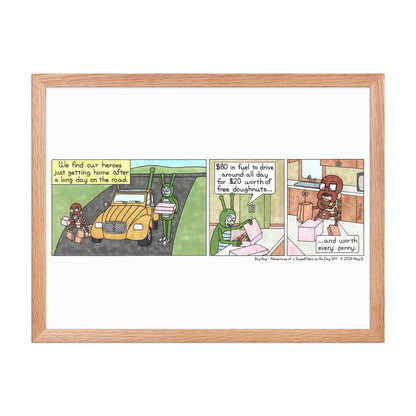 Doughnut - Comic Strip Prints - June 8th, 2024