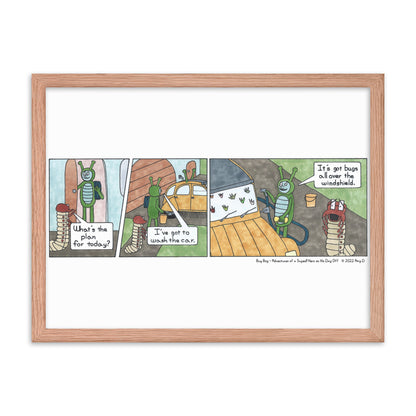 Car Wash - Comic Strip Prints