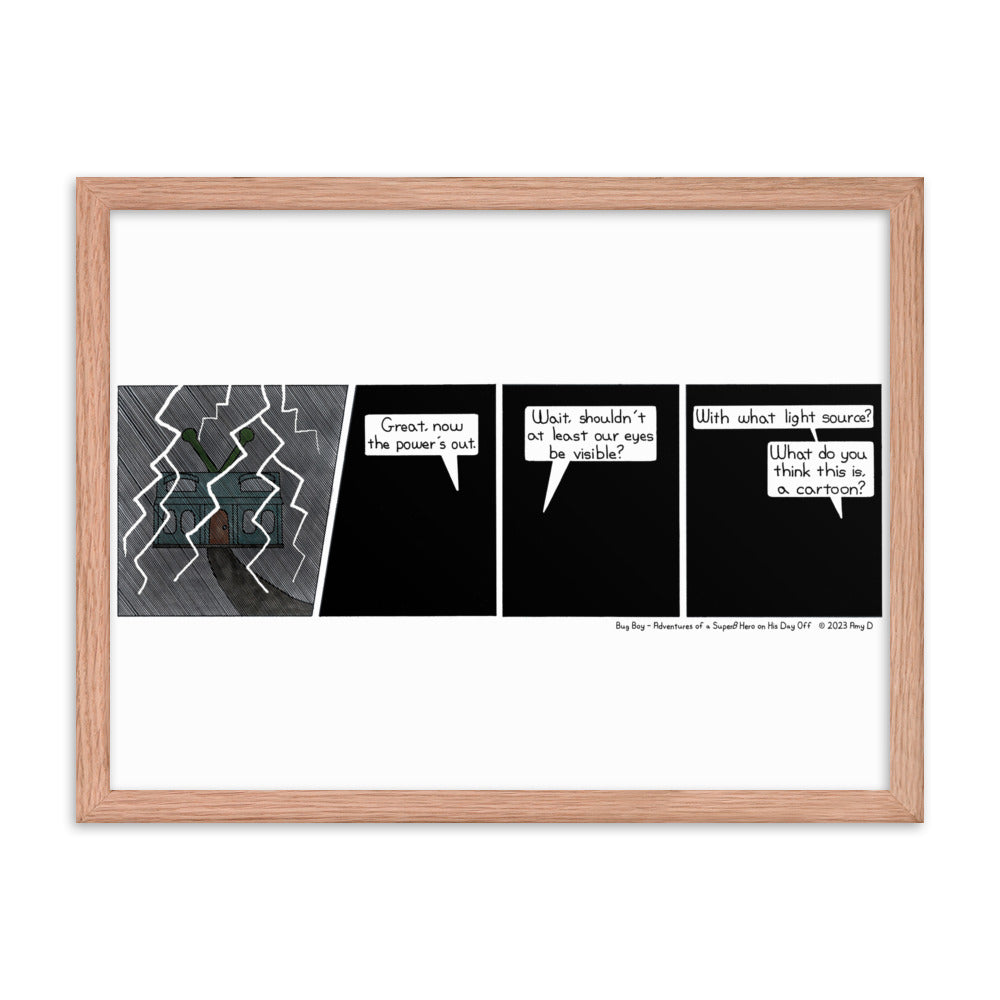 Blackout - Comic Strip Prints