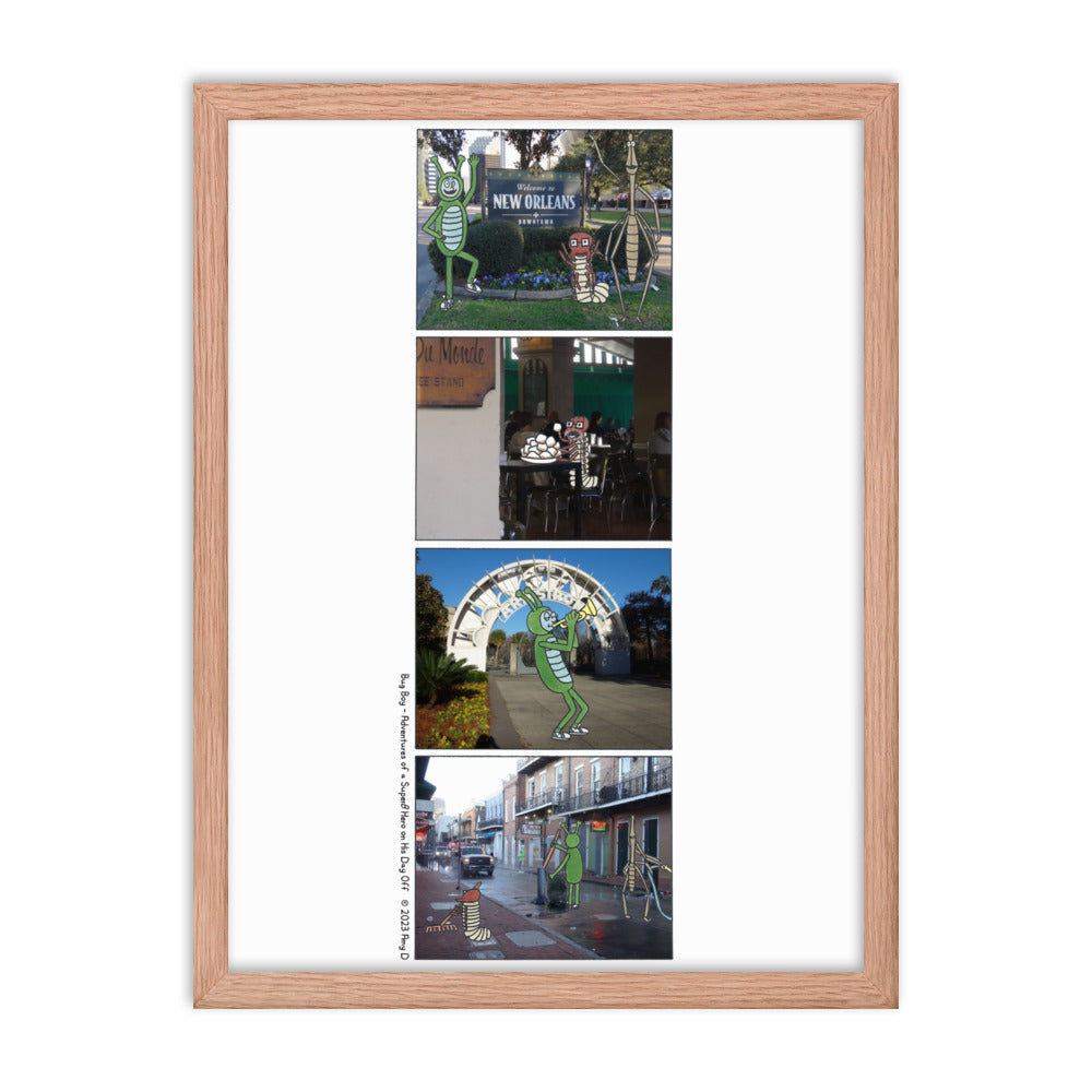 New Orleans - Comic Strip Prints