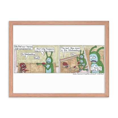 Blue Moon - Comic Strip Prints