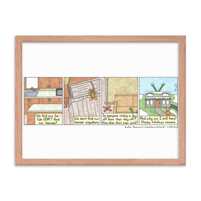 Where is Everyone? - Comic Strip Prints - Dec. 23rd, 2023