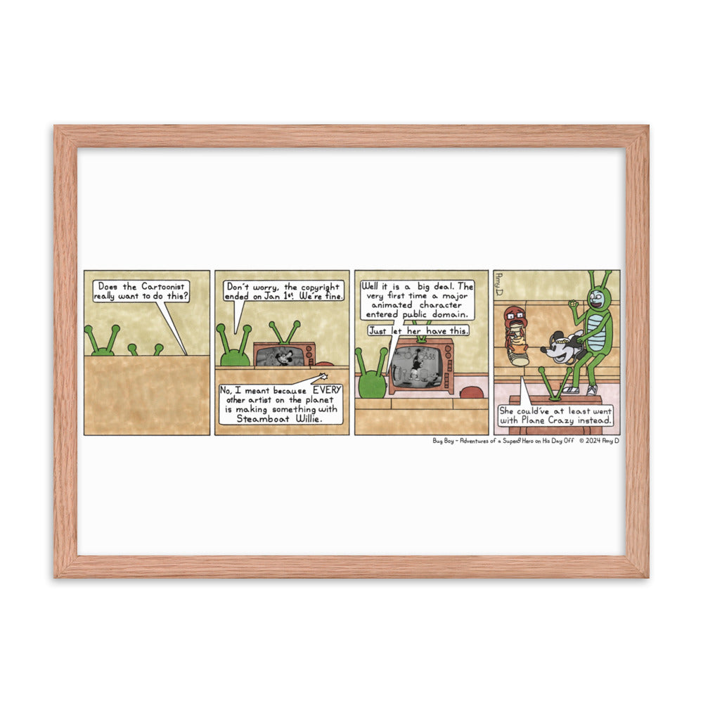 Steamboat - Comic Strip Prints - Jan. 6th, 2024