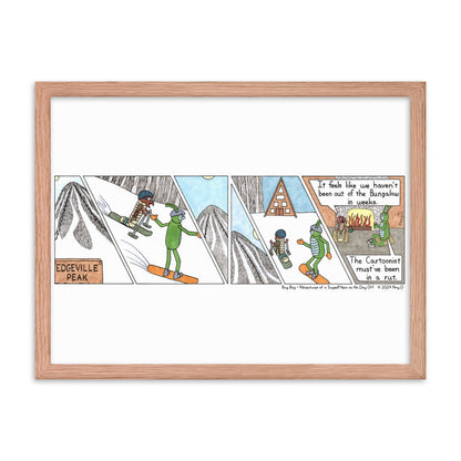 Ski Board - Comic Strip Prints - Jan. 27th, 2024